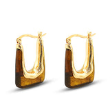 Amber Luxe Hoops