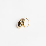 Double teardrop ring