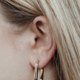 Eterna Oval Hoops