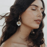 Elegante Bloemenhoepeloorbellen