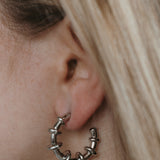 Spiral Glow Hoops