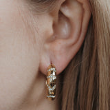Hoepeloorbellen met glittersteentjes