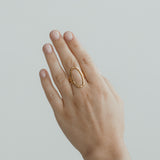Aurora Textured Ring
