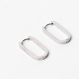 Eterna Oval Hoops