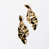 Flora Shimmer Statement Oorbellen