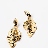 Flora Shimmer Statement Oorbellen