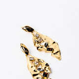 Flora Shimmer Statement Oorbellen
