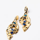 Flora Shimmer Statement Oorbellen