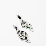 Flora Shimmer Statement Oorbellen