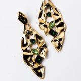 Flora Shimmer Statement Oorbellen
