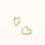 Heart hoops goud