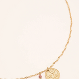 Month in Bloom Necklace – October (Marigold)