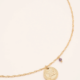 Month in Bloom Necklace – June (Rose)