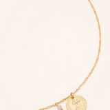 Month in Bloom Necklace – February (Iris)
