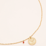 Month in Bloom Necklace – January (Carnation)