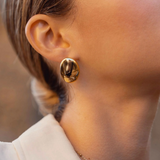 Pebble Stud Earrings