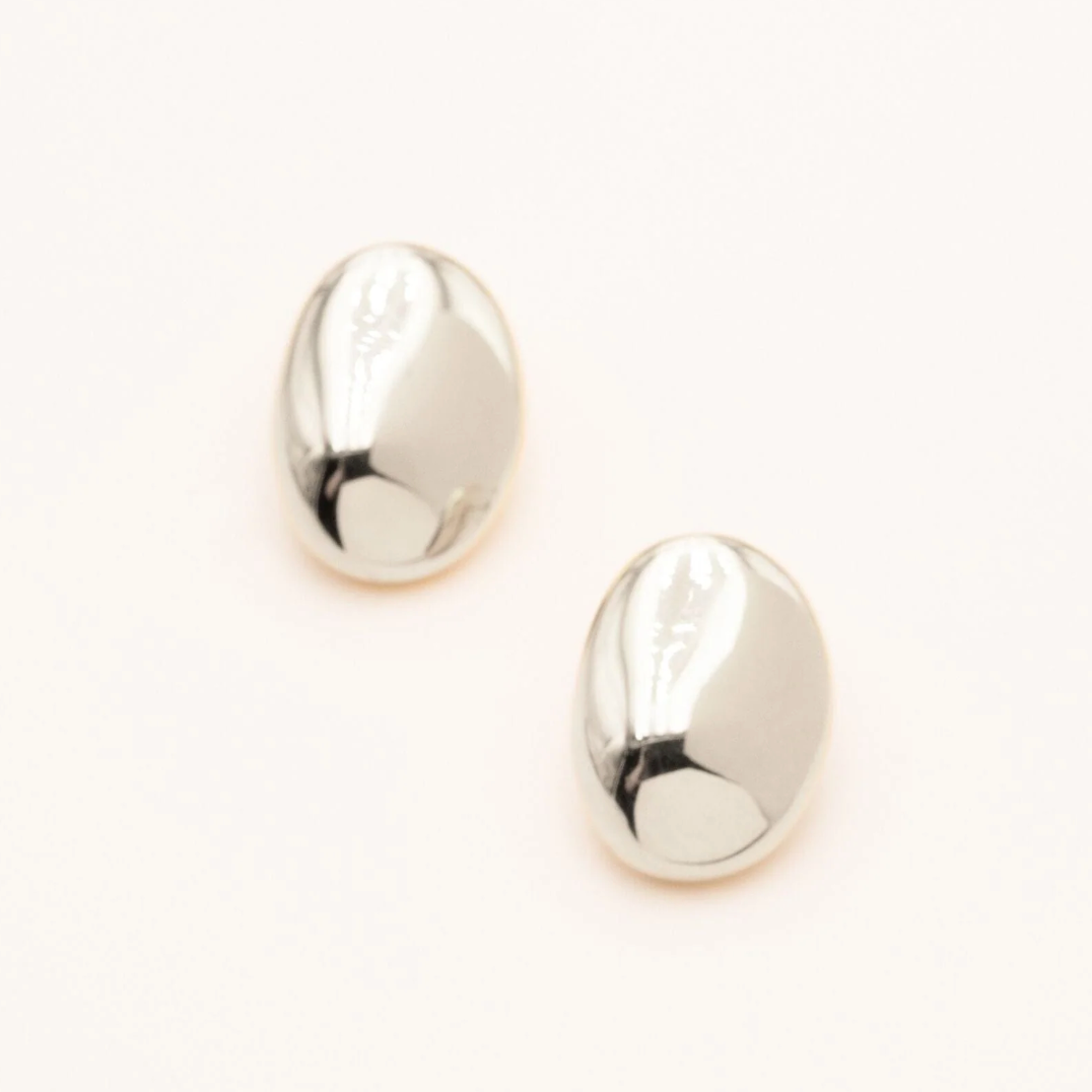 Pebble Stud Earrings