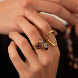 Open Curve Ring