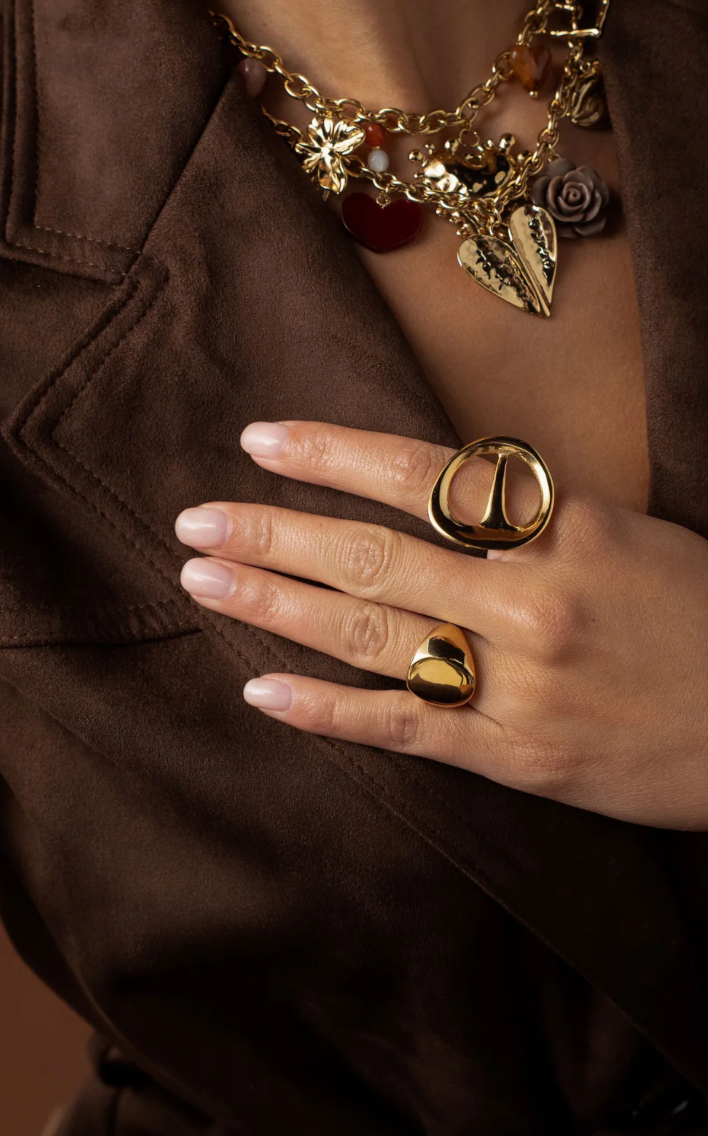 Chez Rings Orbit Sculpture Ring – Chez Cécile