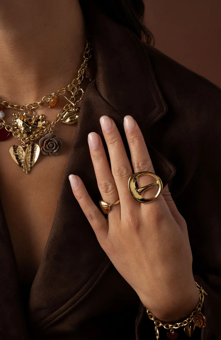 Chez Rings Orbit Sculpture Ring – Chez Cécile