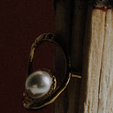 Lune Perle Ring