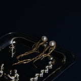 Pearl Waterfall Earrings