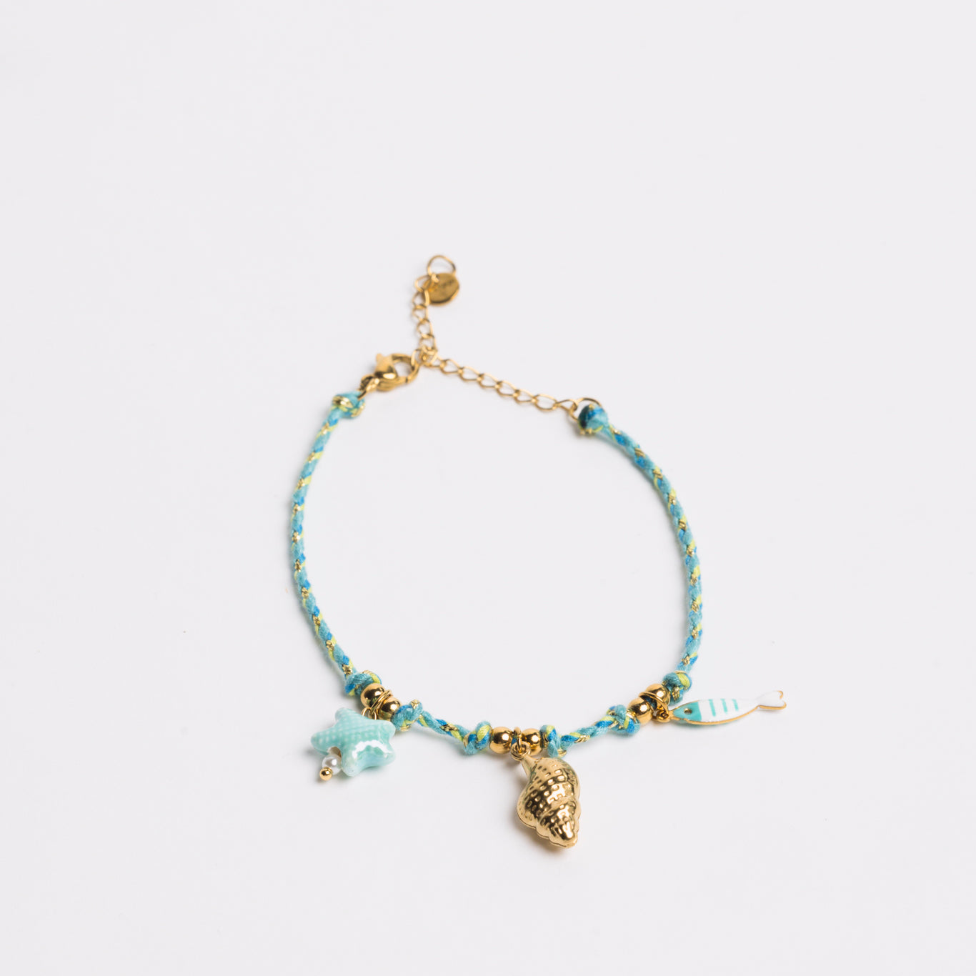 Ocean Charm Bracelet Blue