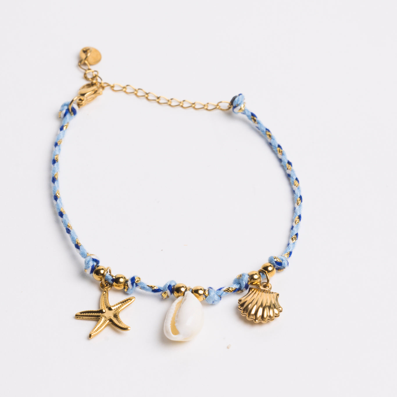 Ocean Charm Bracelet Blue