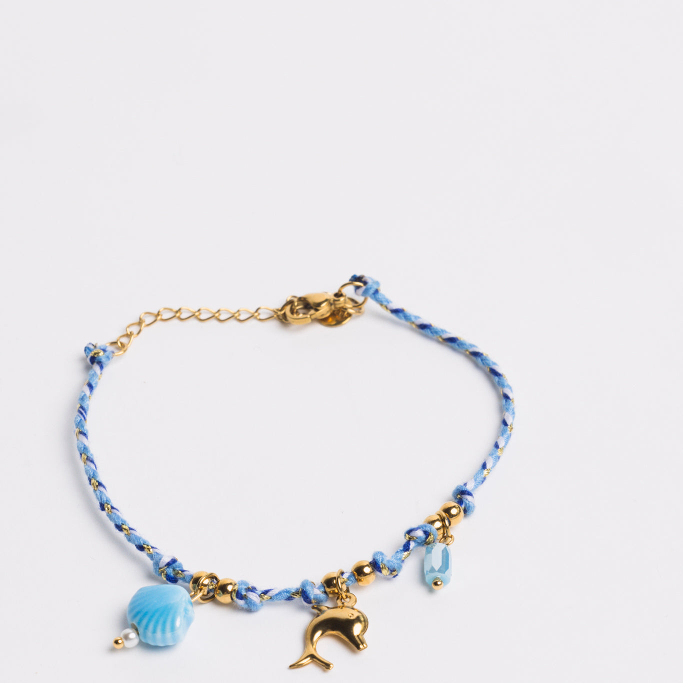 Ocean Charm Bracelet Blue