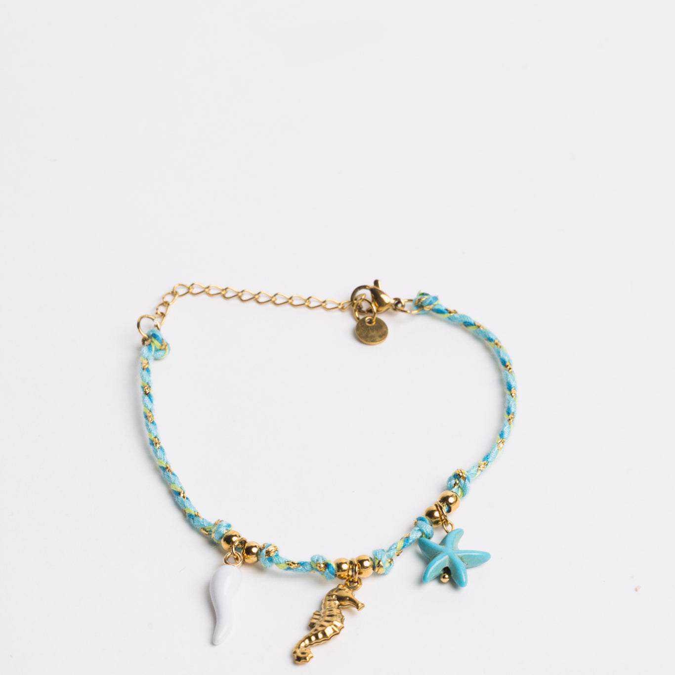 Ocean Charm Bracelet Blue