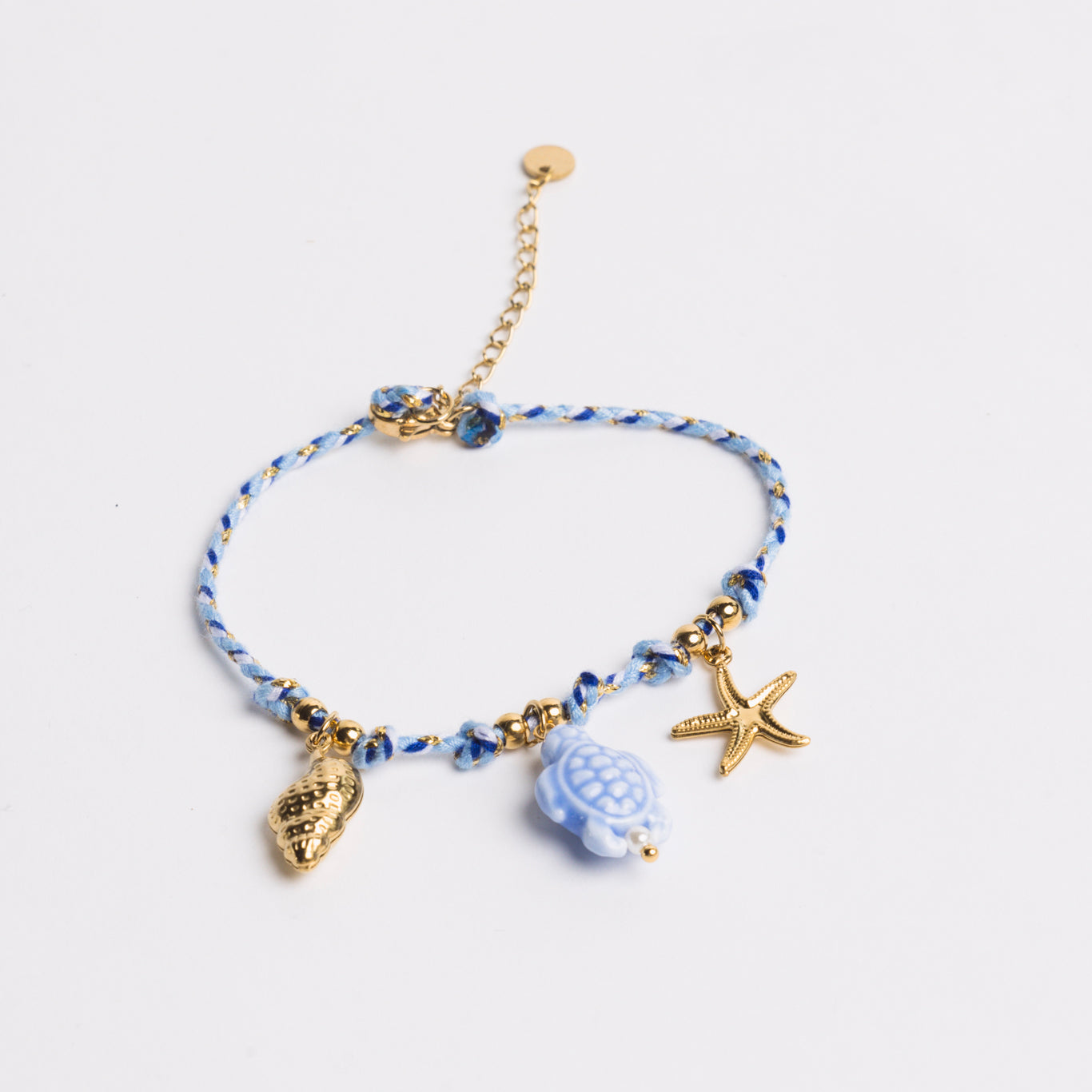 Ocean Charm Bracelet Blue