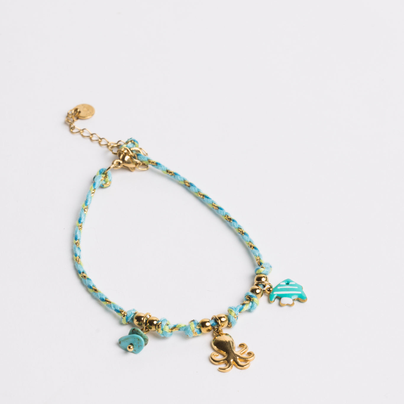 Ocean Charm Bracelet Blue