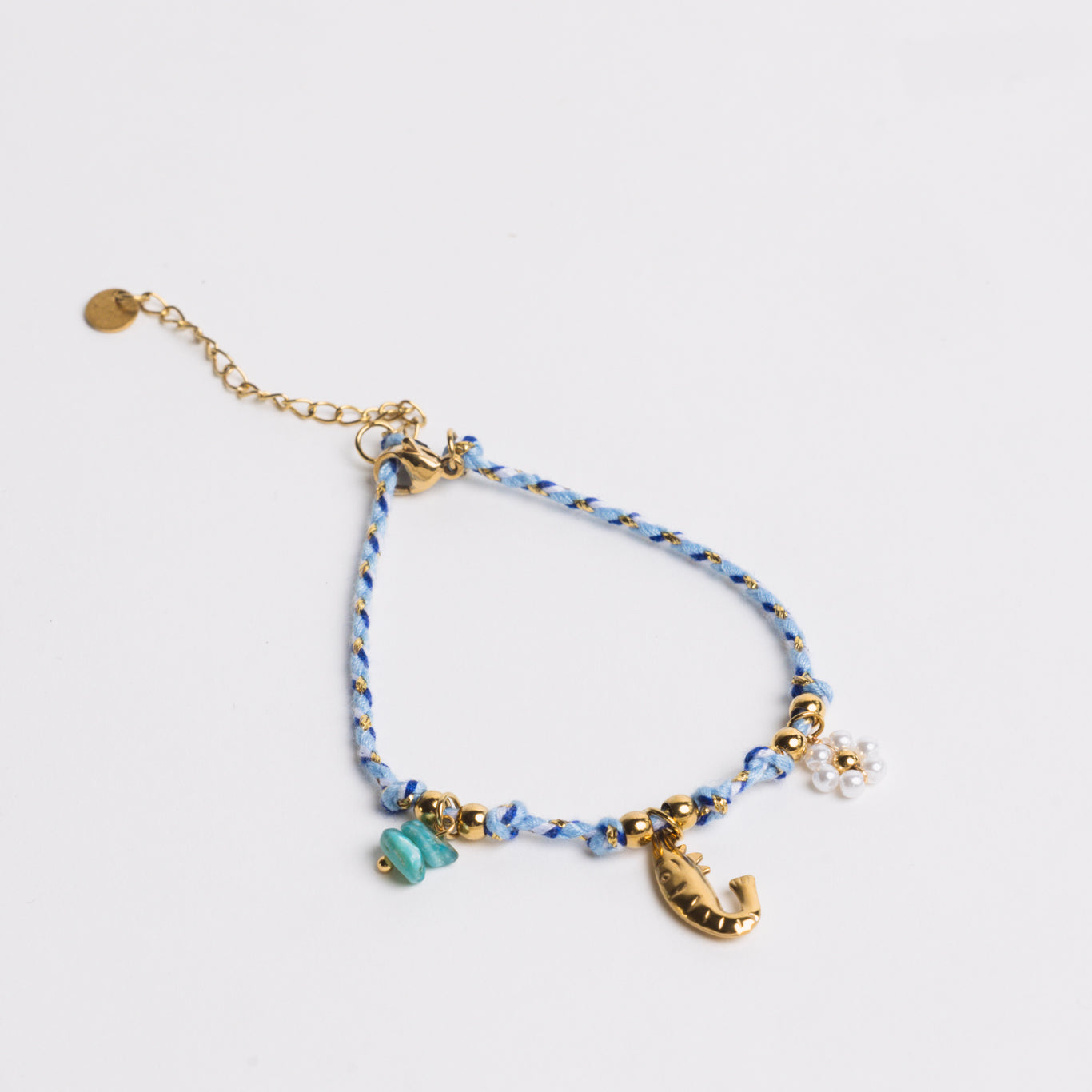 Ocean Charm Bracelet Blue
