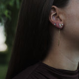 Fleur d’Or Multicolor Earrings