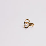 Lune Perle Ring