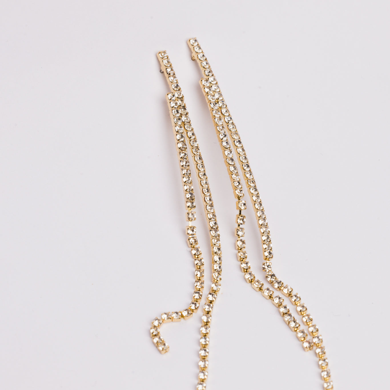 Crystal Cascade Earrings