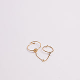 Linked Bloom Chain Ring