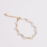 Petite Pearl Chain Bracelet