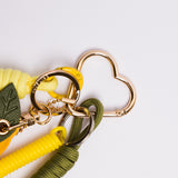 Croissant Crush Charm Keychain
