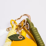 Croissant Crush Charm Keychain