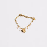 Ocean Charm Bracelet Pink