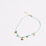 Ocean Charm Necklace Blue