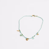Ocean Charm Necklace Blue