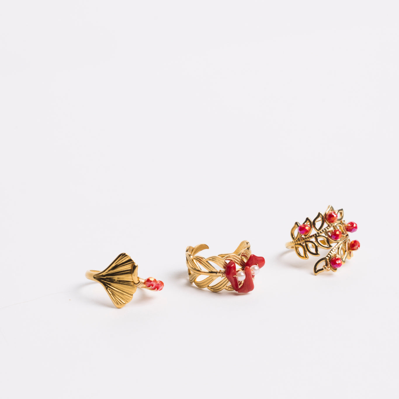 Summer Ring Set – 3 Pack